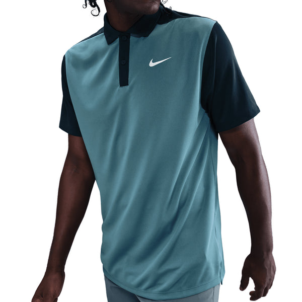Nike Dri-Fit Victory+ Polo - Smokey Blue/Obsidian/White