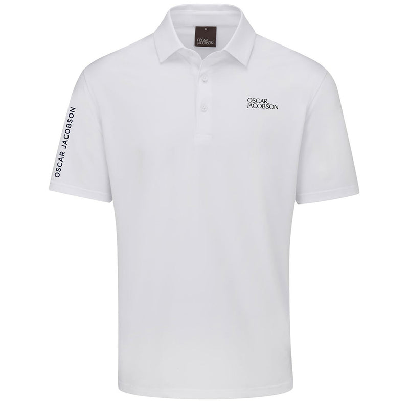 Oscar Jacobson Bullock Tour Polo Shirt - White