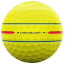 Callaway Chrome Soft 360 Triple Track Golf Balls - Yellow - 12 Pack