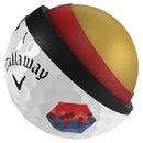 Callaway Chrome Tour TruTrack Golf Balls - Blue/Red - 12 Pack