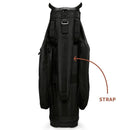 Sunday Golf Big Rig Cart Bag - Matte Black
