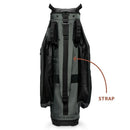 Sunday Golf Big Rig Cart Bag - Midnight Green