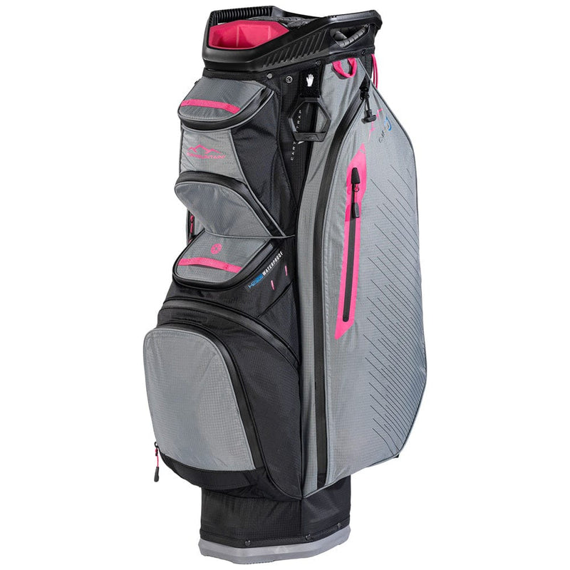 Sun Mountain C130 H2NO Waterproof Cart Bag - Black/Nickel/Pink