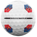 Callaway Chrome Tour TruTrack Golf Balls - Blue/Red - 12 Pack