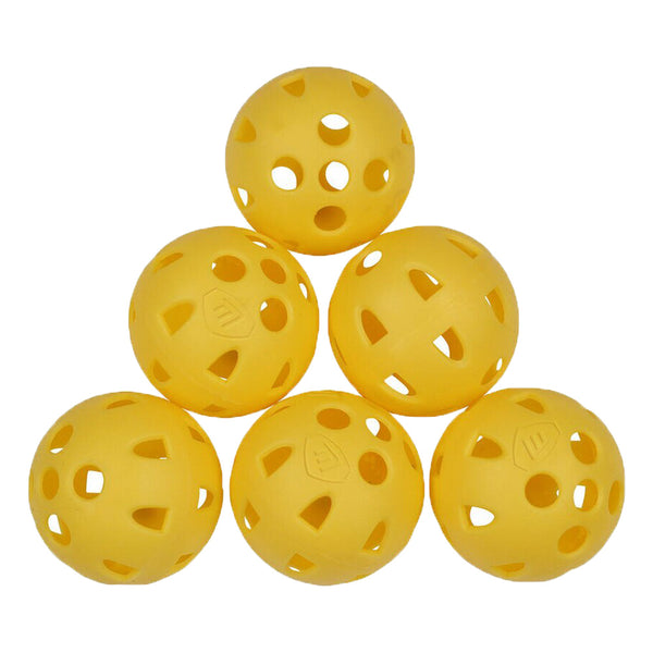 Masters Airflow XP Practice Golf Balls - Yellow Accessories (Regular Packaging)