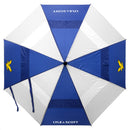 Lyle & Scott Wind Proof Umbrella - White/Blue