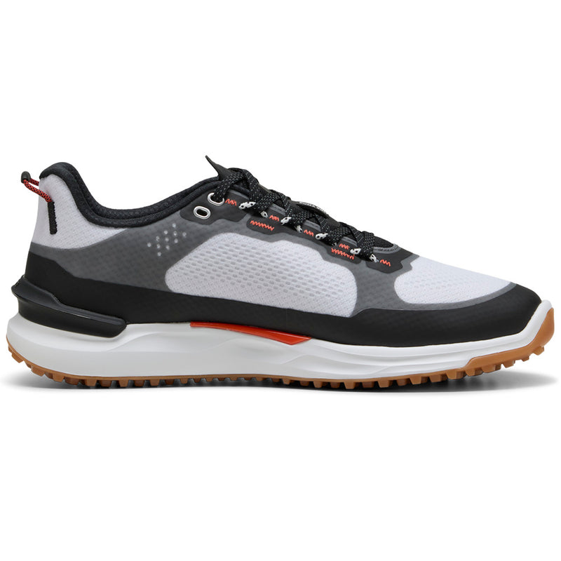 Puma IGNITE Elevate X Spikeless Waterproof Shoes - White/Black