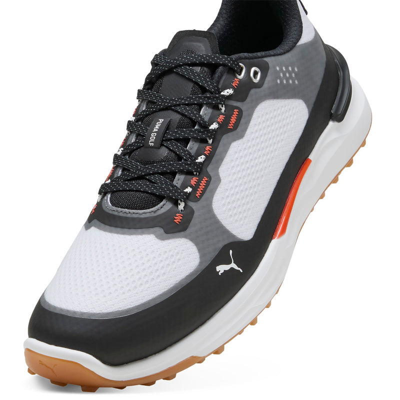 Puma IGNITE Elevate X Spikeless Waterproof Shoes - White/Black