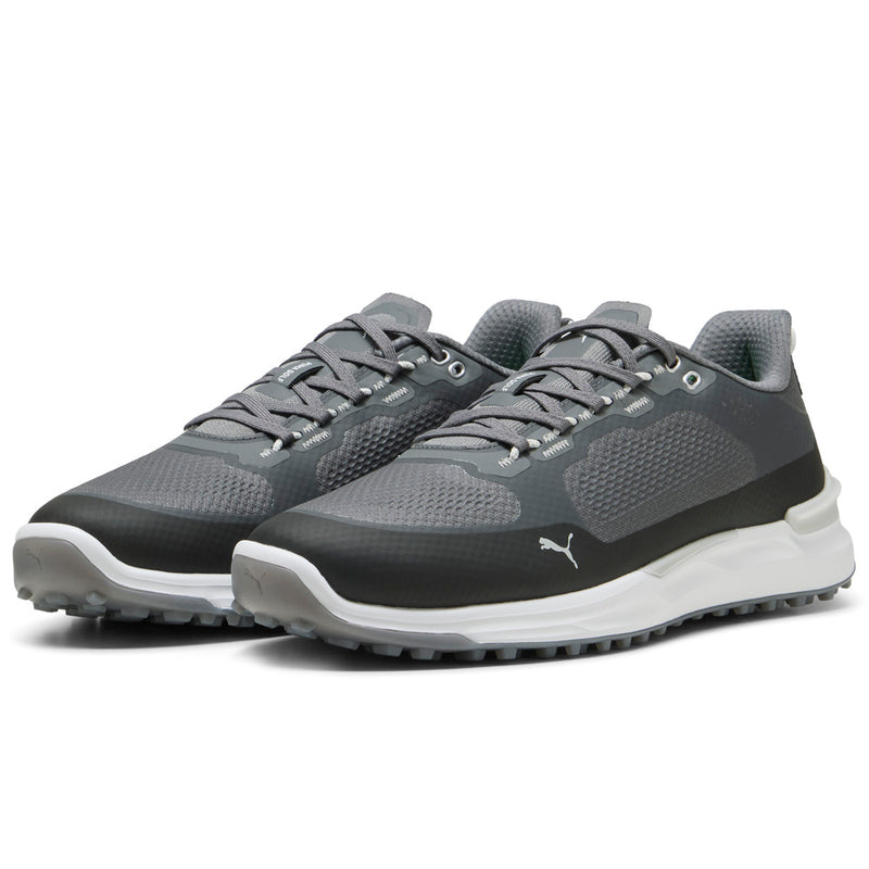 Puma IGNITE Elevate X Spikeless Waterproof Shoes - Slate Sky/Black/Ash Gray