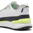 Puma IGNITE Elevate X Spikeless Waterproof Shoes - White/Black/Safety Yellow