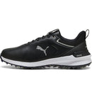 Puma IGNITE Innovate Leather Spiked Waterproof Shoes - Black/Silver