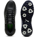 Puma IGNITE Innovate Leather Spiked Waterproof Shoes - Black/Silver