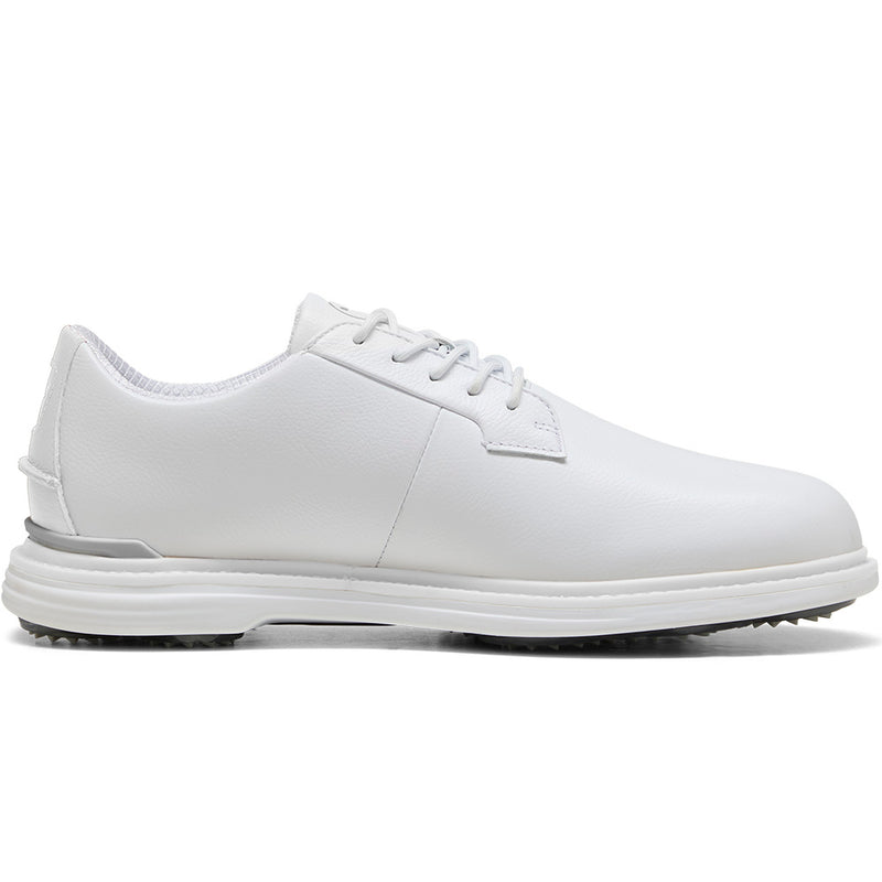 Puma ROYALE Spiked Shoes - White/Slate Sky/Ash Gray