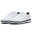 Puma ROYALE Spiked Shoes - White/Deep Navy/Team Light Blue