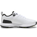 Puma Fusion Plus Spiked Waterproof Shoes - White/Black
