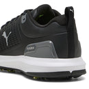 Puma Fusion Plus Spiked Waterproof Shoes - Black/White
