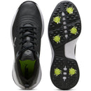 Puma Fusion Plus Spiked Waterproof Shoes - Black/White