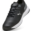 Puma Fusion Plus Spiked Waterproof Shoes - Black/White
