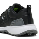 Puma Fusion Plus Spikeless Waterproof Shoes - Black/White