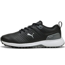 Puma Fusion Plus Spikeless Waterproof Shoes - Black/White