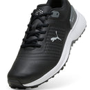 Puma Fusion Plus Spikeless Waterproof Shoes - Black/White