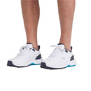 Puma Fusion Plus Spikeless Waterproof Shoes - White/Speed Blue/Deep Navy