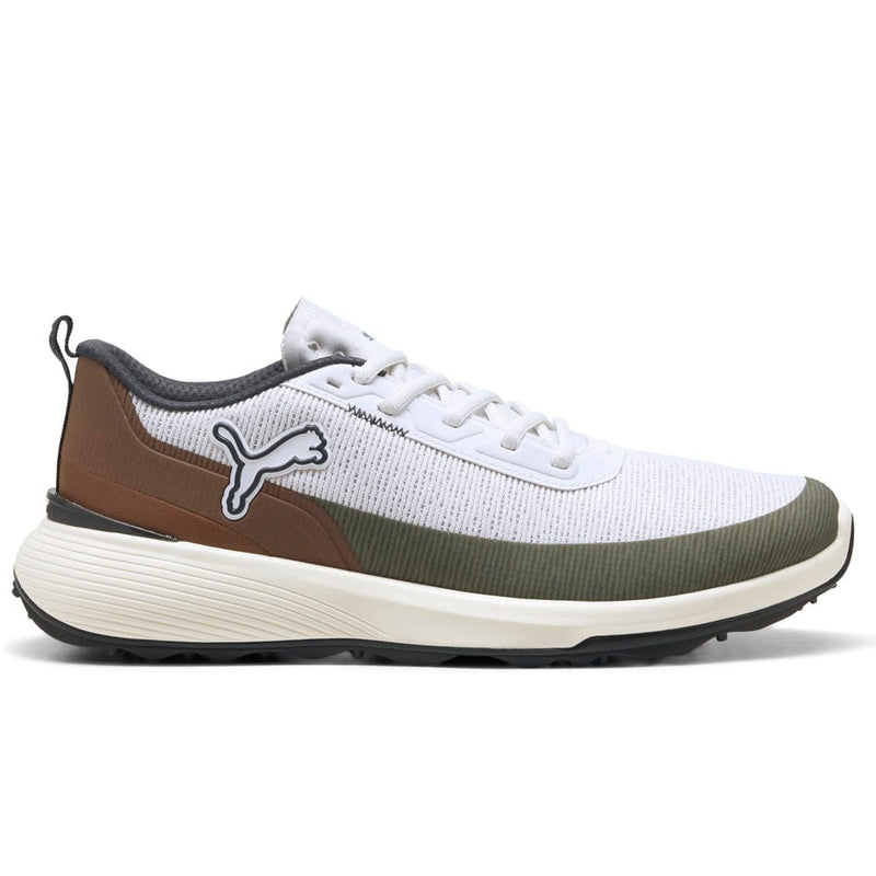 Puma Gruve Sport Waterproof Spikeless Shoes - Puma White/Fudge/Dark Sage