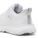 Puma Fusion Grip 6 Evo Waterproof Spikeless Shoes - Puma White/Ash Gray