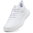 Puma Fusion Grip 6 Evo Waterproof Spikeless Shoes - Puma White/Ash Gray