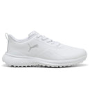 Puma Fusion Grip 6 Evo Waterproof Spikeless Shoes - Puma White/Ash Gray