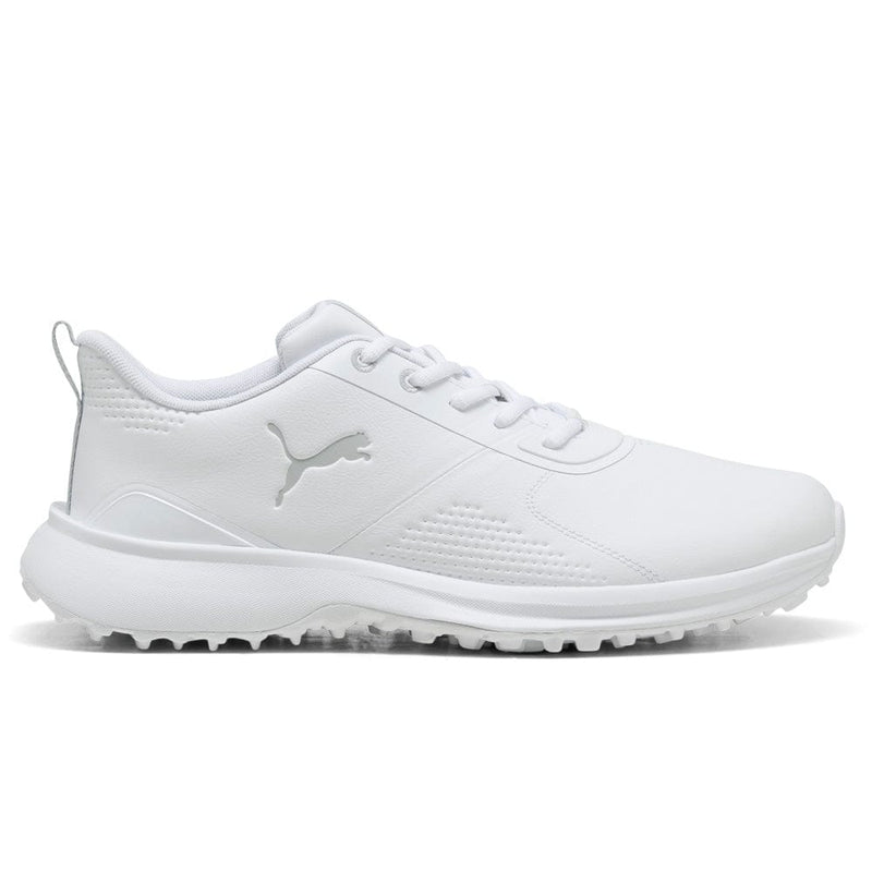 Puma Fusion Grip 6 Evo Waterproof Spikeless Shoes - Puma White/Ash Gray