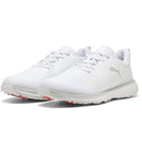 Puma Fusion Grip ST Waterproof Spiked Shoes - Puma White/Puma Silver/Ash Gray