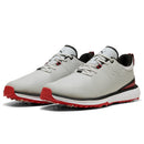 Puma Fusion Grip ST Waterproof Spiked Shoes - Ash Gray/Puma Black/Candy Apple