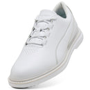 Puma PUMA Avant Tour Waterproof Spiked Shoes - Puma White/Feather Gray