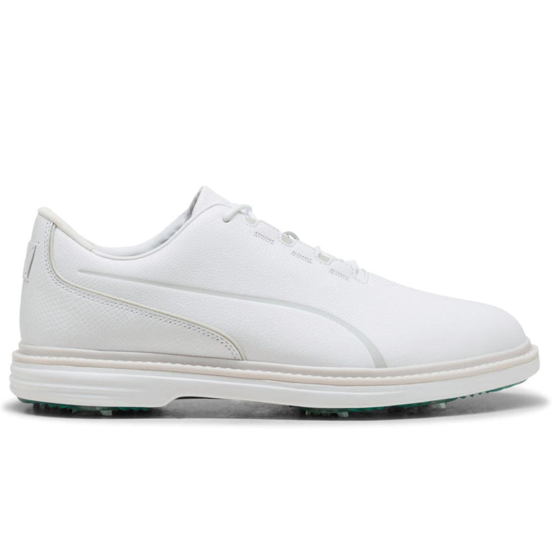 Puma PUMA Avant Tour Waterproof Spiked Shoes - Puma White/Feather Gray
