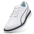 Puma PUMA Avant Tour Waterproof Spiked Shoes - Puma White/Deep Navy