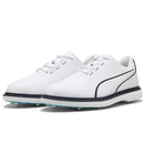 Puma PUMA Avant Tour Waterproof Spiked Shoes - Puma White/Deep Navy