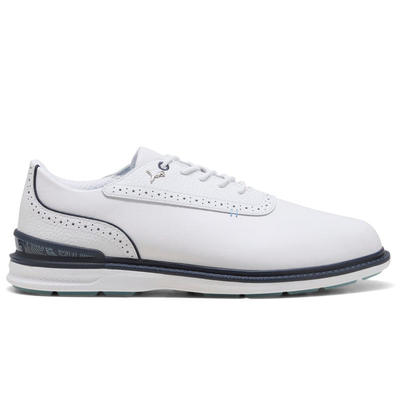 Puma Avant 2.0 Waterproof Spikeless Shoes - Puma White/Deep Navy/Spring Blue