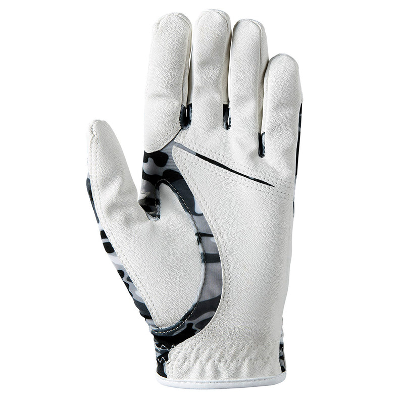 Wilson Junior All-Fit Golf Glove - White/Black Camo