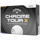 Callaway Chrome Tour X Golf Balls - White - 12 Pack