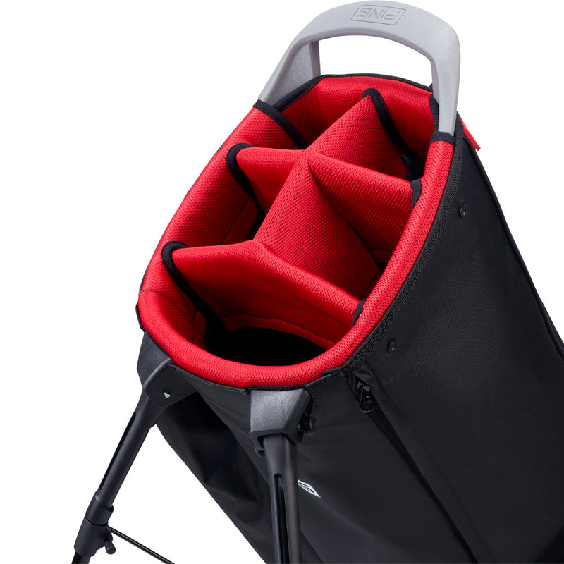 Ping Hoofer Monsoon 231 Stand Bag - Black/Grey