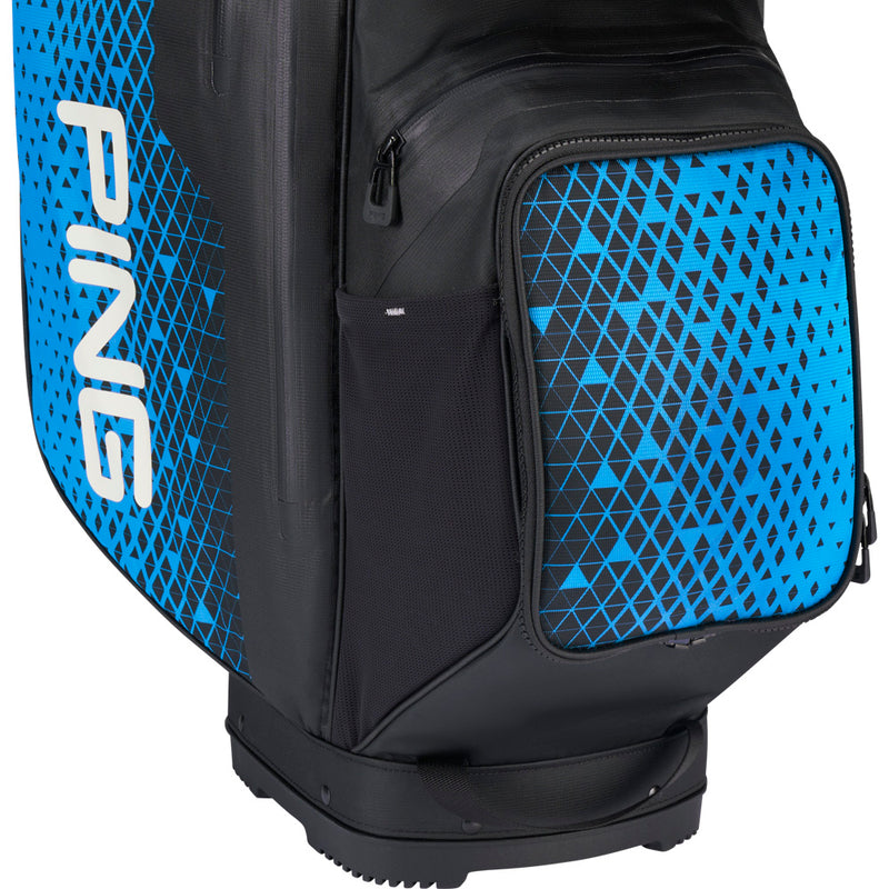 Ping Pioneer Monsoon 231 Waterproof Cart Bag - Black/Blue