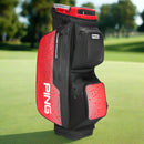 Ping Pioneer Monsoon 231 Waterproof Cart Bag - Black/Red