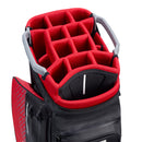 Ping Pioneer Monsoon 231 Waterproof Cart Bag - Black/Red
