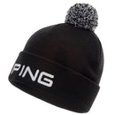 Ping Collection Classic Bobble Hat - Black