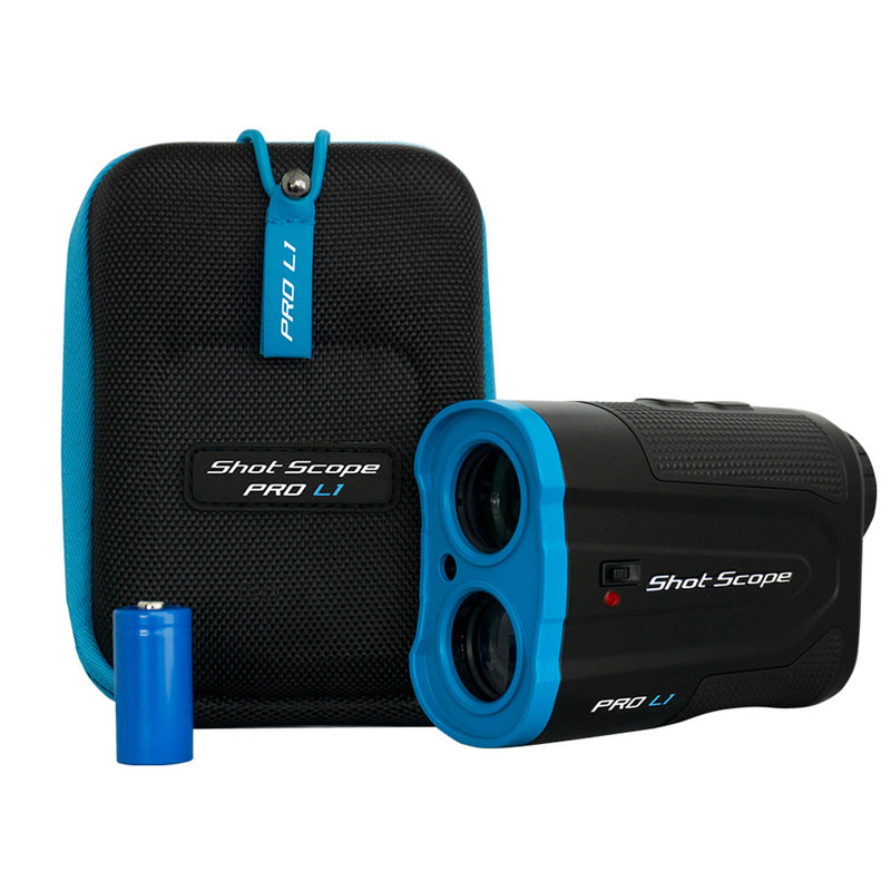 Shot Scope Pro L1 Golf Laser Range Finder - Blue