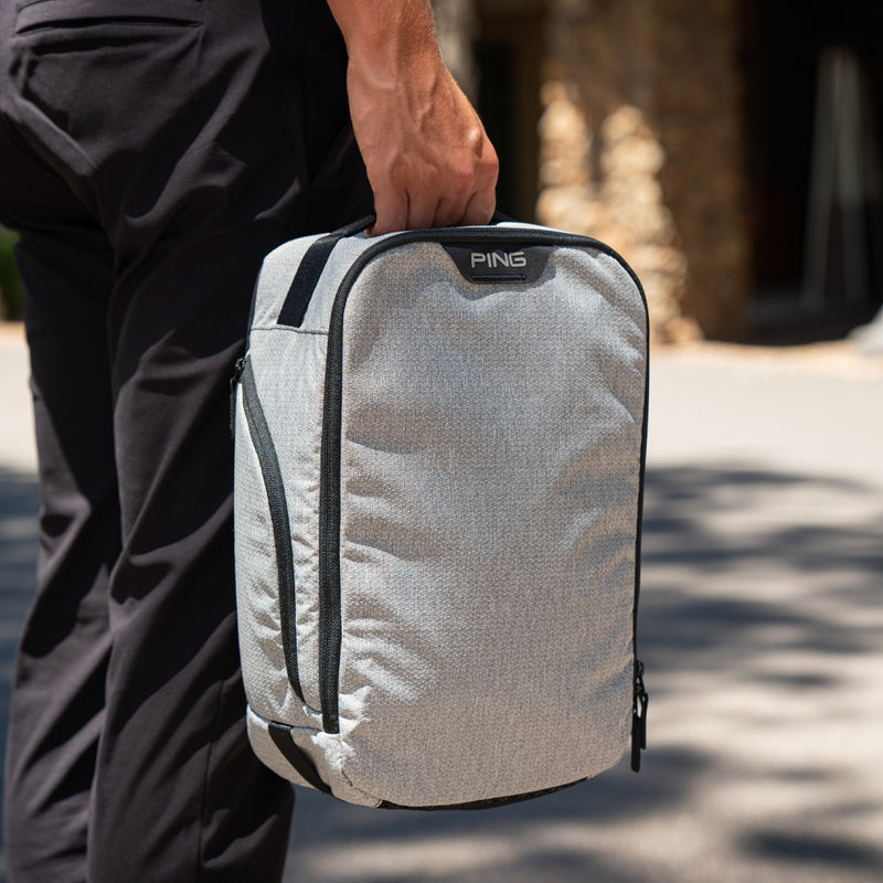 Ping Shoe Bag 251 - Textured Heather Grey