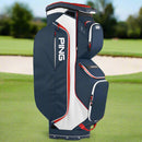 Ping Traverse 244 Cart Bag - Navy/White/Red