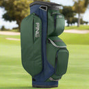 Ping Traverse 244 Cart Bag - Dark Green/Grey/Navy