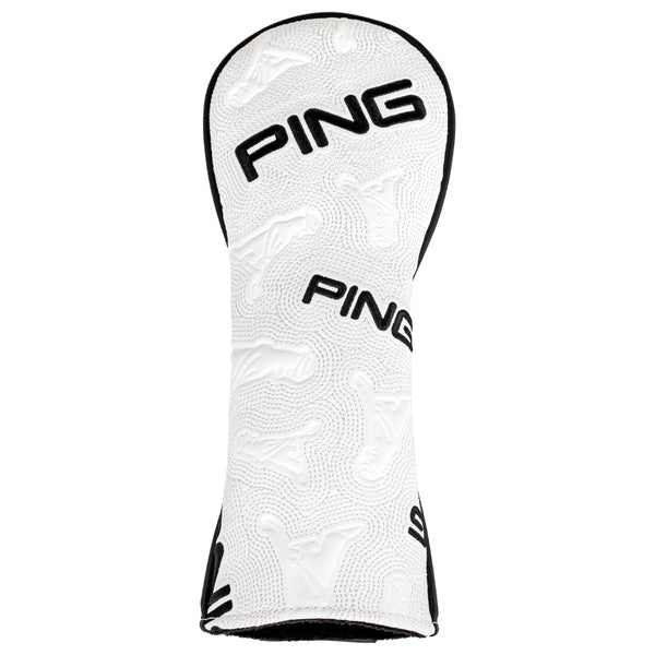 Ping Ping Icon Fairway Headcover 251 - White
